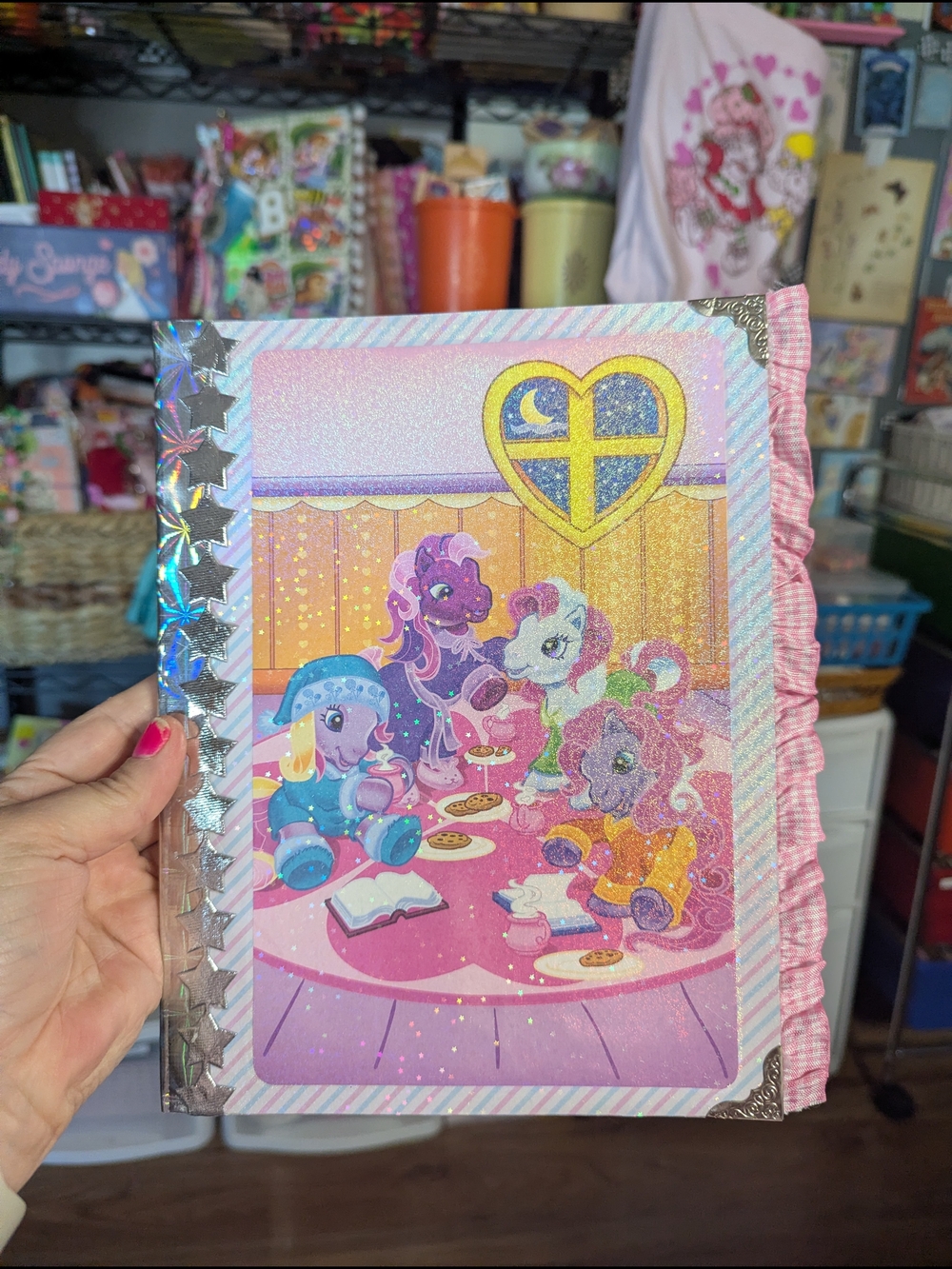 My Little Pony Sparkle Party Journal - Pink Glitter Cover